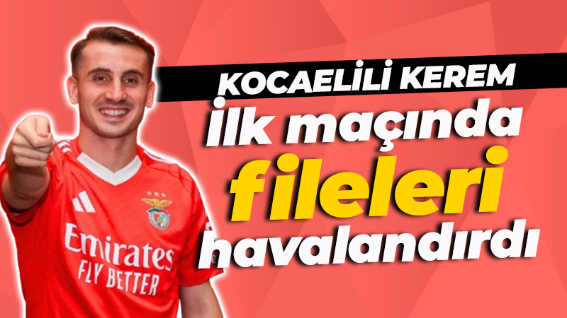 Kocaelili Kerem ilk maçında fileleri havalandırdı