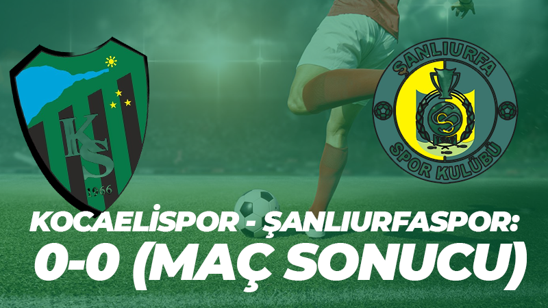 Kocaelispor sezonun yedinci maçında