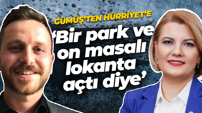 Köksal Gümüş’ten İzmit Belediyesi’ne: Bir park ve on masalı lokanta açtı diye