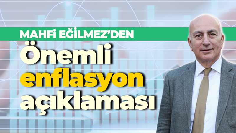 Ekonomist Mahfi Eğilmez, enflasyon