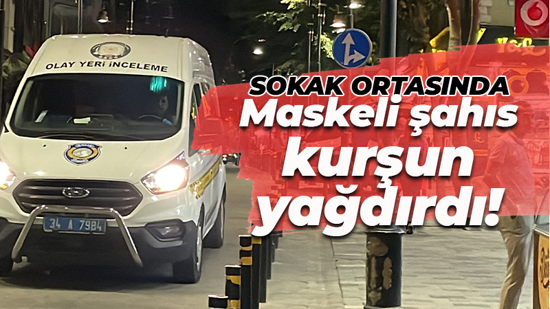 İstanbul Eyüpsultan'da maskeli bir