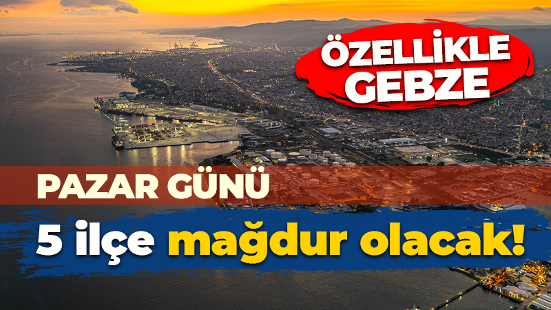 SEDAŞ’ın Kocaeli’de gerçekleştireceği bakım