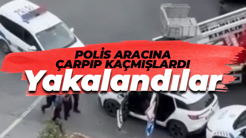 Kocaeli’de polis aracına çarptıktan