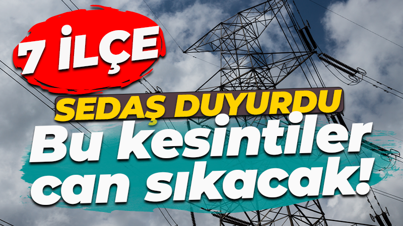 SEDAŞ’ın Kocaeli’de gerçekleştireceği bakım