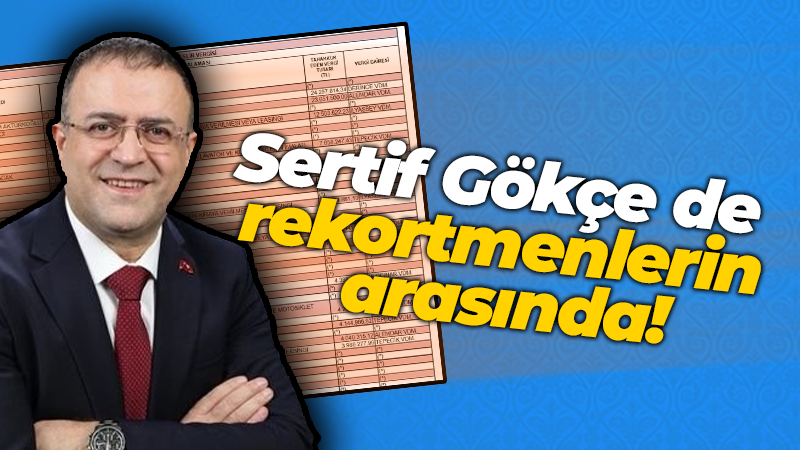 Sertif Gökçe de rekortmenlerin arasında!