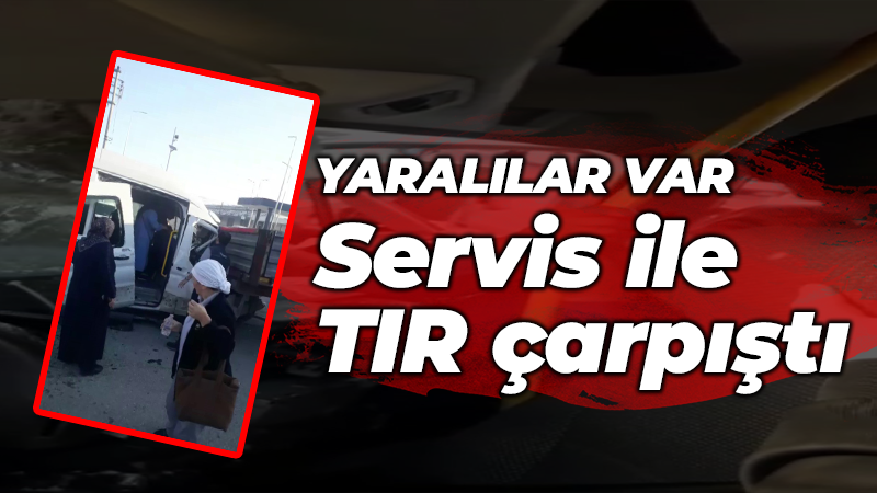 Kocaeli'nin Çayırova ilçesinde servis