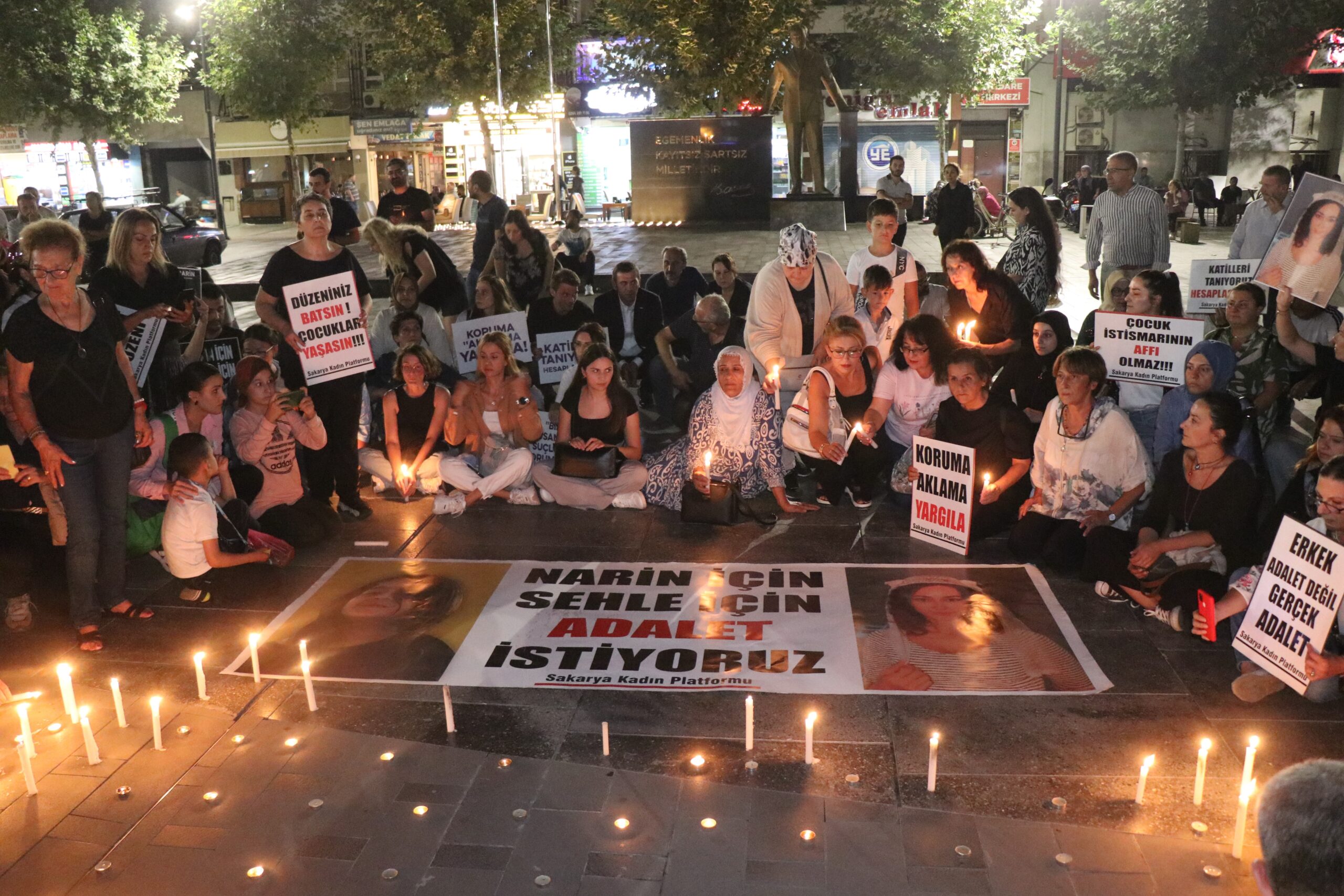 Sessiz eylem! Narin ve Sehle için tek yürek oldular - Resim : 7