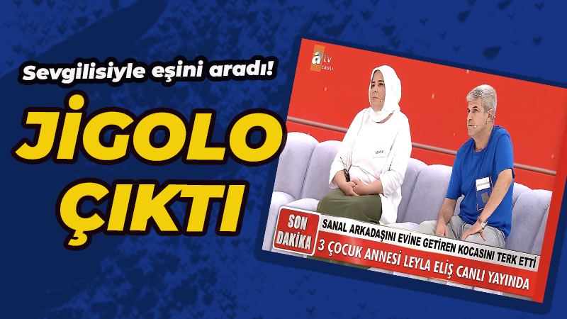 Sevgilisiyle Müge Anlı’ya katılıp eşini arıyordu… Üstüne sanal jigolo çıktı!