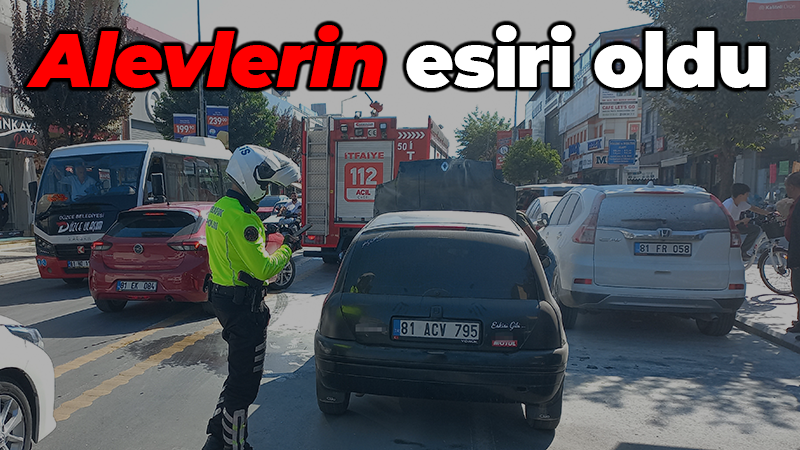 Düzce'de gerçekleşen olayda seyir