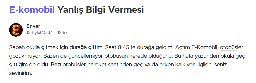 Şikayet var! E-komobil uygulaması hatalı veri mi paylaşıyor? - Resim : 1