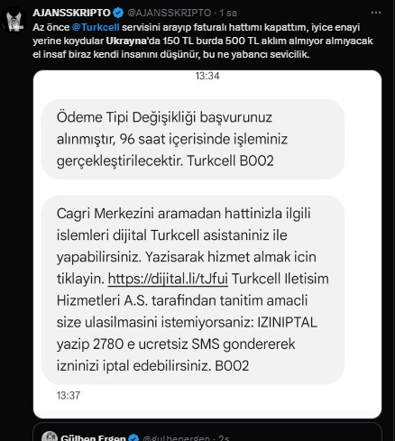 Turkcell’den bir garip kampanya: Ukraynalıya 149, Türk’e 850 TL! - Resim : 3