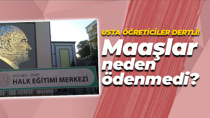 Kocaeli’de usta öğreticilik yapan