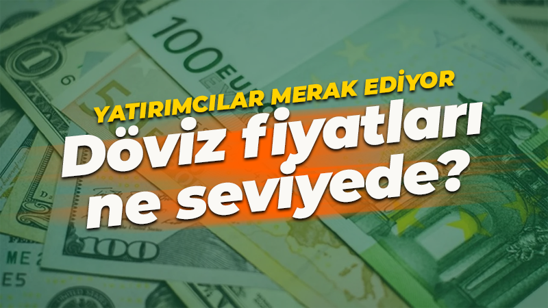 Yatırımcıların gözü dövizde! Fiyatlarda son durum ne?