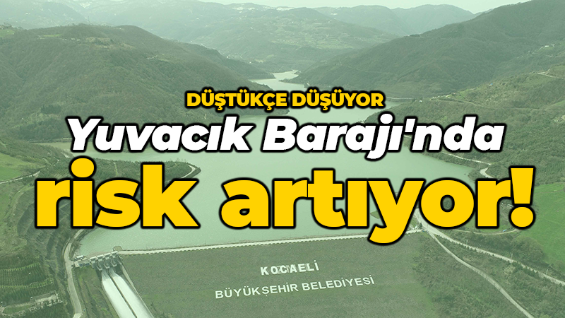 Kocaeli'nin su ihtiyacının büyük