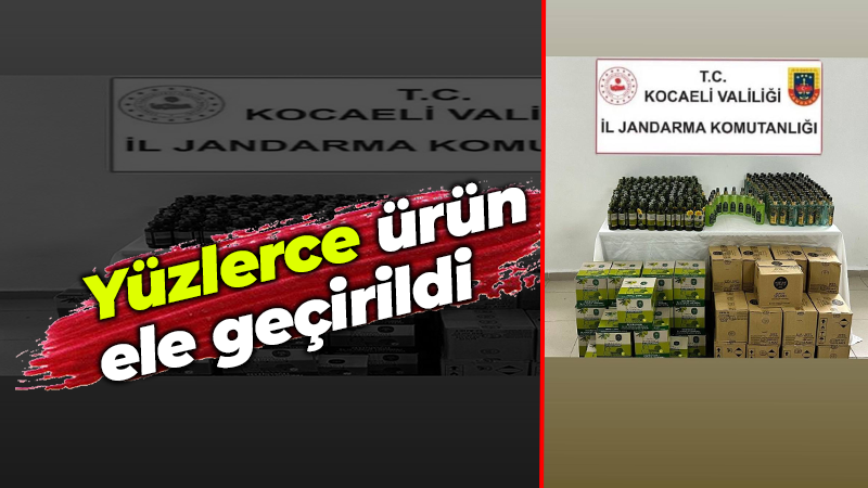 Kocaeli İl Jandarma Komutanlığınca,