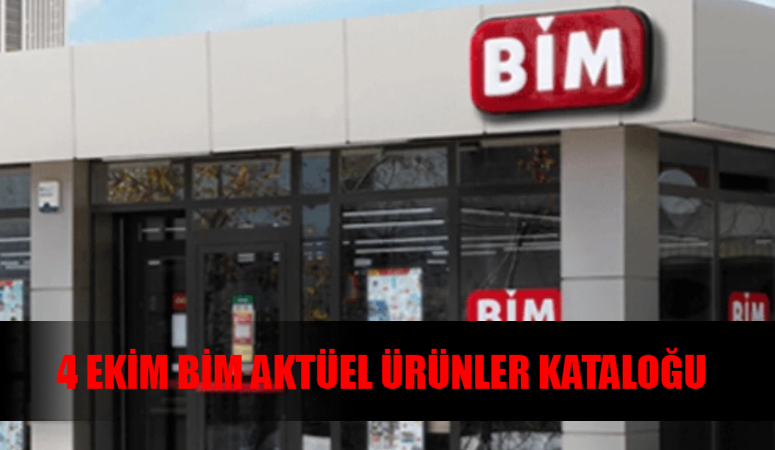 BİM aktüel 4 Ekim