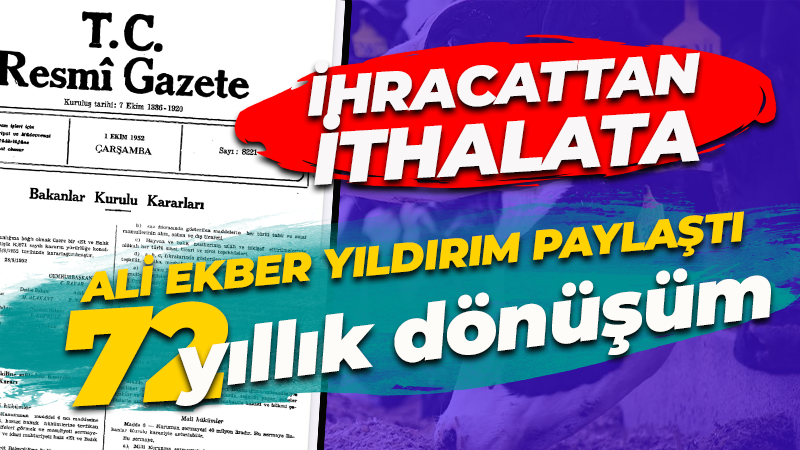 Et ve Balık Kurumu’nda 72 yıllık dönüşüm: İhracattan ithalata…