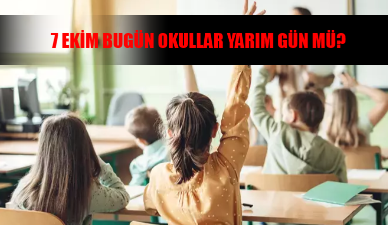 6 Ekim Pazar günü