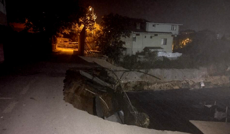 İstanbul Üsküdar'da bir sokaktaki