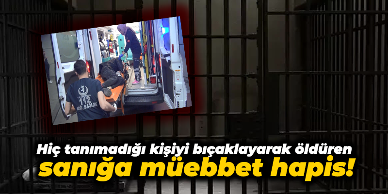 Kocaeli'de hiç tanımadığı kişiyi