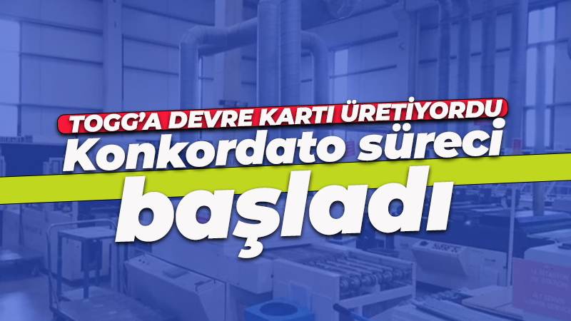 TOGG’a üretim gerçekleştiriyordu! Konkordato süreci başladı